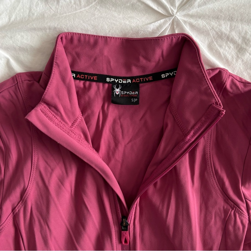 spyder full zip yoga athletic jacket - Picture 3 of 4